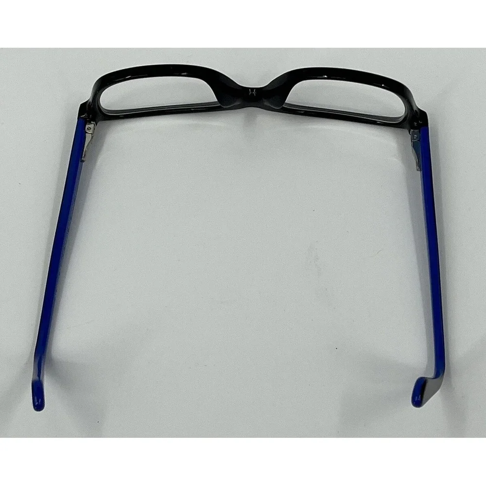 Runway Tween 38 Eyeglasses Frames Black Blue Full Rim 48-16-130